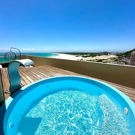 Luxuosa Cobertura com Piscina Praia Grande-2